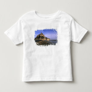 Camiseta De Bebé Famosa fortaleza de la isla de Le Mont St. Michel