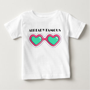 Camiseta De Bebé Famoso