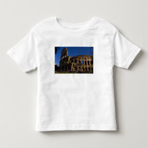 Camiseta De Bebé Famoso Coliseo en Roma Italia Punto de Referencia