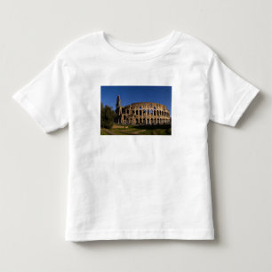 Camiseta De Bebé Famoso Coliseo en Roma Italia Punto de Referencia 