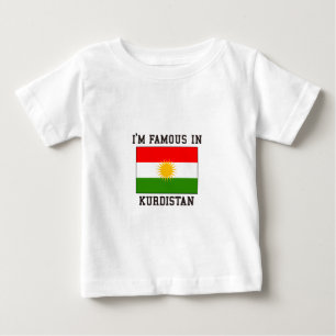 Camiseta De Bebé Famoso en el Kurdistan