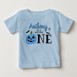 Camiseta De Bebé Famoso primer cumpleaños de Halloween