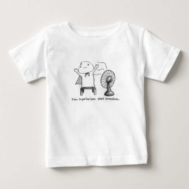 Camiseta De Bebé Fan Boy (Anverso)