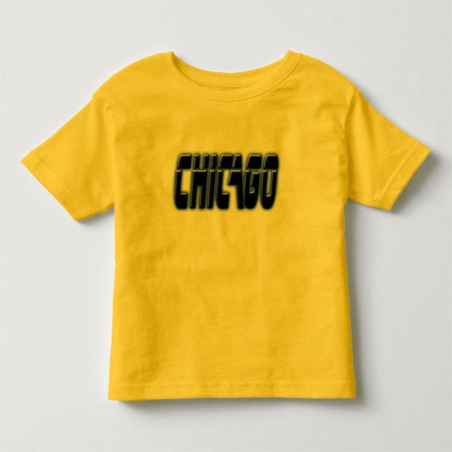 Camiseta De Bebé Fan de Chicago (Anverso)