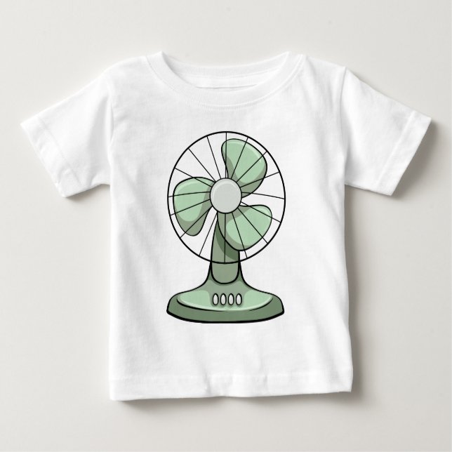 Camiseta De Bebé Fan eléctrica (Anverso)