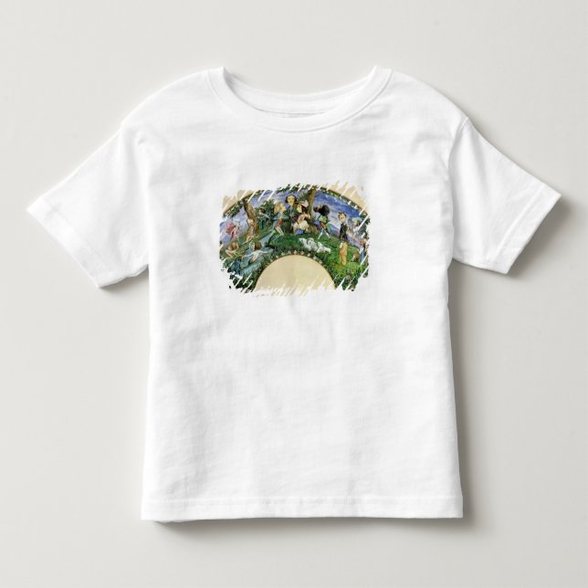Camiseta De Bebé Fan representando a George Sand y sus amigos (Anverso)