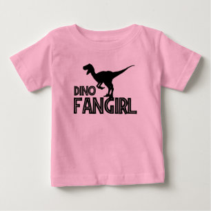 Camiseta De Bebé Fanática de los dinosaurios - Amante de los dinosa