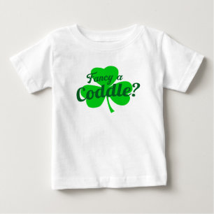 Camiseta De Bebé Fancy A Coddle Cuddle Irish Dice