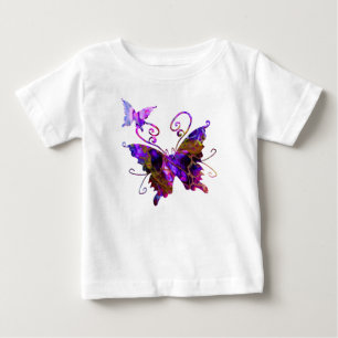 Camiseta De Bebé Fantasía Butterflies