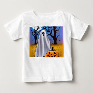 Camiseta De Bebé Fantasma de Halloween