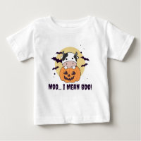 Fantasma de vacas lindo Kawaii Halloween Moo me re