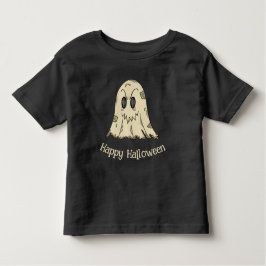 Camiseta De Bebé Fantasma feliz de Halloween
