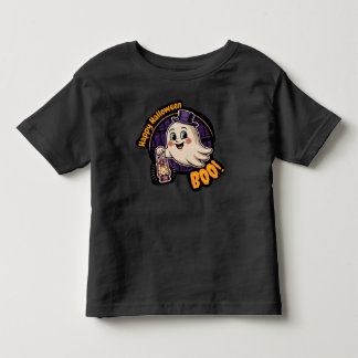 Camiseta De Bebé Fantasma Feliz de Halloween – Espíritu Linterna Bo