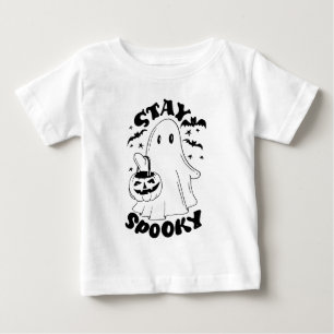 Camiseta De Bebé Fantasma inquieta