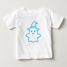 Camiseta De Bebé Fantasma lindo, diseño de truco o truco - Hallowee