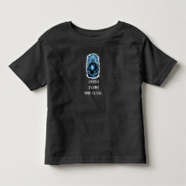 Camiseta De Bebé Fantasma Silencioso Pero Cerca