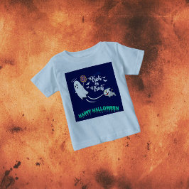 Camiseta de bebé fantasma 'Truco o trato'