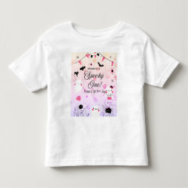 Camiseta De Bebé Fantasma Un cumpleaños de Halloween