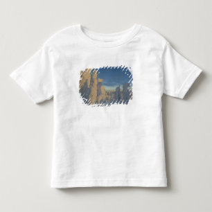 Camiseta De Bebé Fantasmagorías de nieve al atardecer en Whitefish