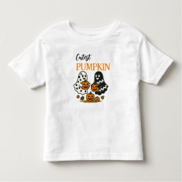 Camiseta De Bebé Fantasmas de calabaza cutáneas