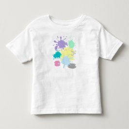 Camiseta De Bebé Farbflecken T-shirt