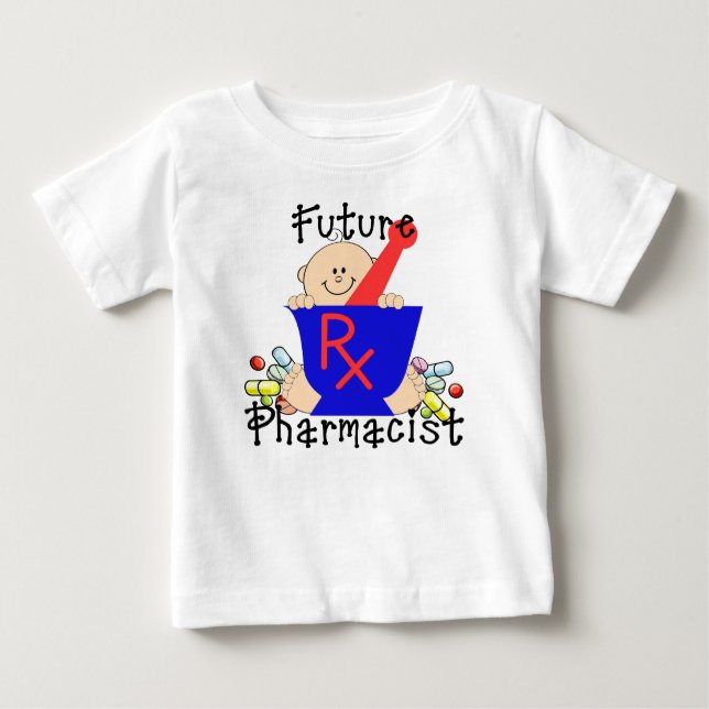 Camiseta De Bebé Farmacéutico futuro (Anverso)