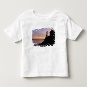 Camiseta De Bebé Faro Bass Harbour en la isla del desierto del Mont