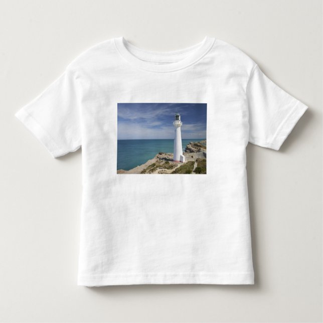 Camiseta De Bebé Faro Castle Point, Castlepoint, Wairarapa, (Anverso)