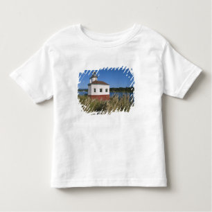 Camiseta De Bebé Faro Coquille River, Oregon, EE. UU.
