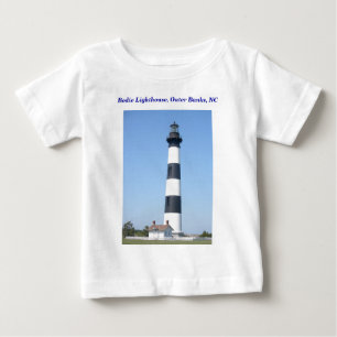 Camiseta De Bebé Faro de Bodie para niños/camisas para niños/Banc