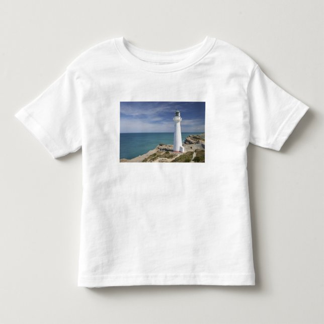 Camiseta De Bebé Faro de Castle Point, Castlepoint, Wairarapa, (Anverso)