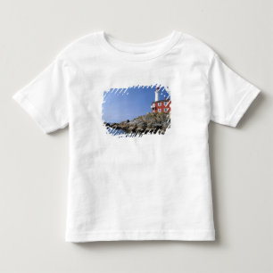 Camiseta De Bebé Faro de Fisgard en el Fuerte Rodd Hill