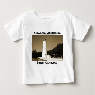 Camiseta De Bebé Faro de Ocracoke