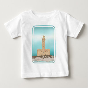 Camiseta De Bebé Faro de Vieste Italia