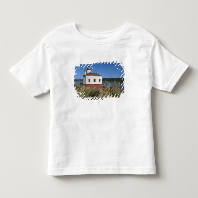 Camiseta De Bebé Faro del río Coquille, Oregón, EE. UU. (Anverso)