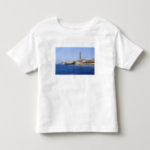 Camiseta De Bebé Faro en islas Hermanos, Mar Rojo, Egipto