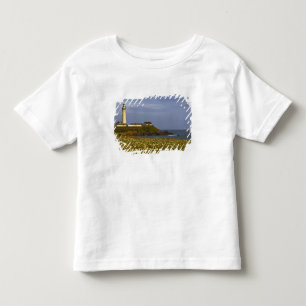 Camiseta De Bebé Faro en Pigeon Point State Beach en San