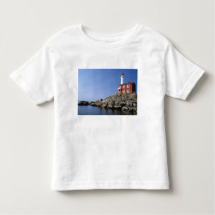 Camiseta De Bebé Faro Fisgard en la colina Fort Rodd