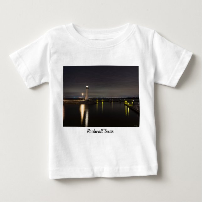 Camiseta De Bebé Faro Harbour Rockwall (Anverso)