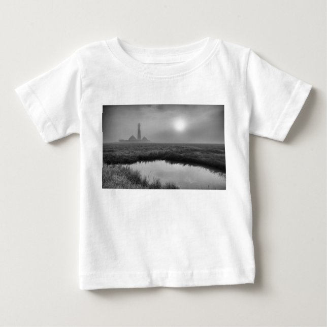 Camiseta De Bebé Faro Westerhever (Anverso)