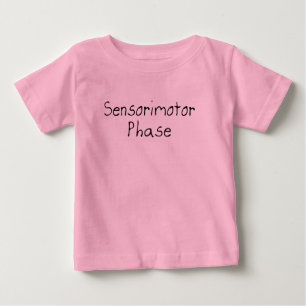 Camiseta De Bebé Fase sensoriomotora
