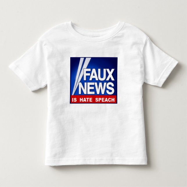 Camiseta De Bebé Faux News (Anverso)