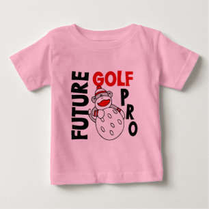 Camiseta De Bebé Favorable mono futuro del calcetín de golf