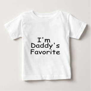 Camiseta De Bebé Favorito de Daddys