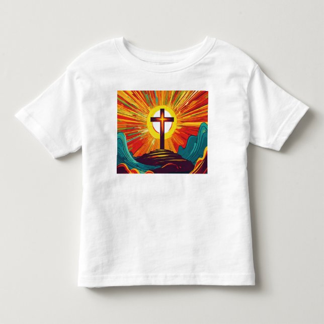 Camiseta De Bebé "Fe inquebrantable" "Guardián del Alma" (Anverso)