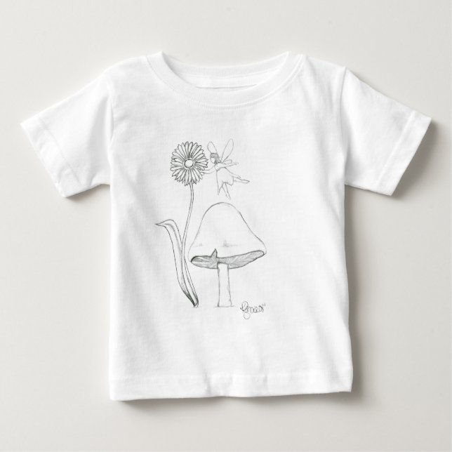 Camiseta De Bebé Fe violeta (Anverso)