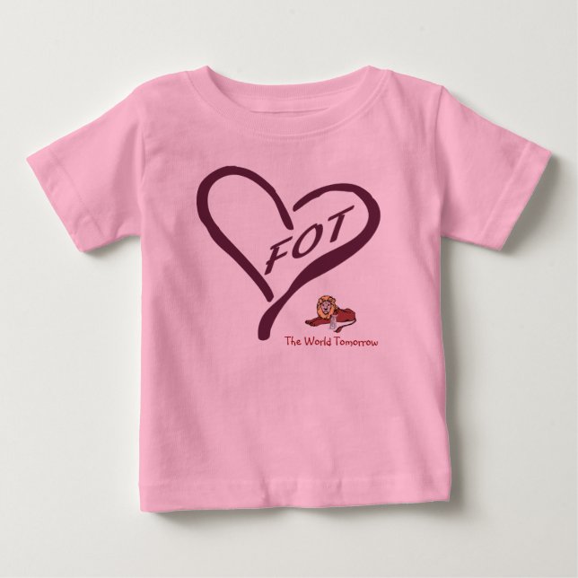 Camiseta De Bebé Feast of Tabernacles and The World Tomorrow (Anverso)