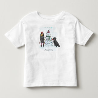 Camiseta De Bebé Felices Fiestas