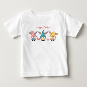 Camiseta De Bebé Felices gnomos de Pascua