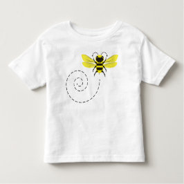 Camiseta De Bebé Felices niños y Chicas voladores de Bumblebee